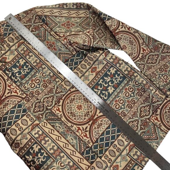 VINTAGE ALFRED DUNNER TAPESTRY PAtCHWORK JACKET - Picture 12 of 13